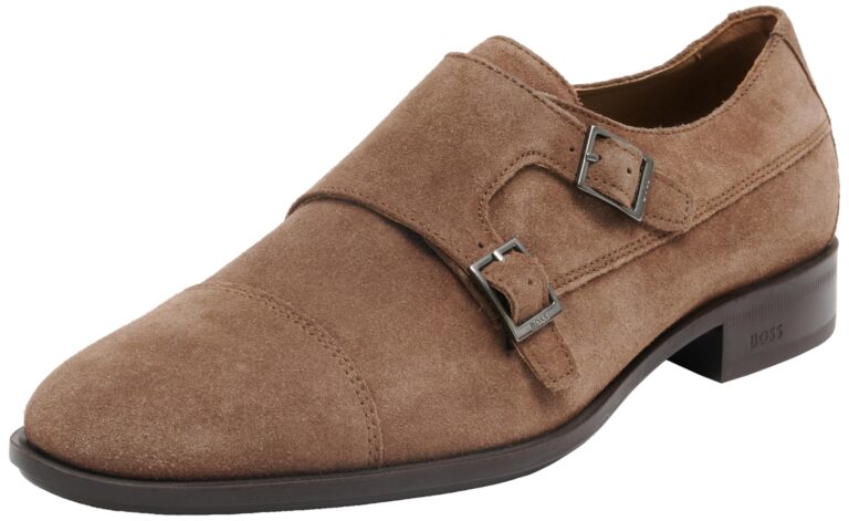BOSS Colby Monk Strap Uomo Scarpa Elegante Formale