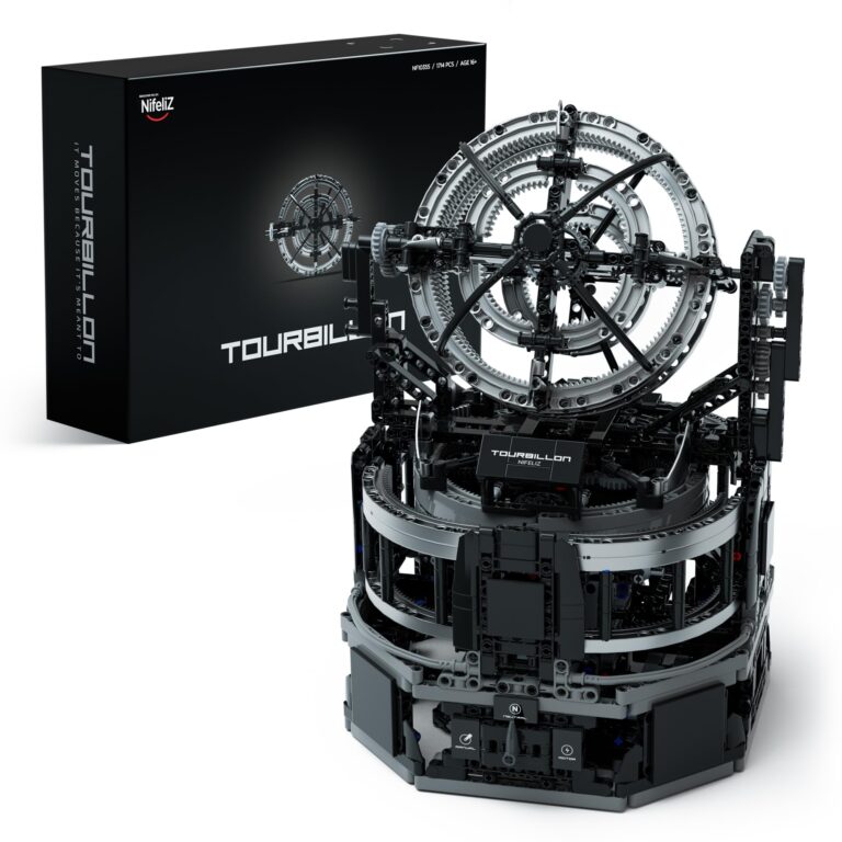 Nifeliz Kit di Costruzione Technique Tourbillon, Modello della Serie Motori per Collezionisti, Ki...