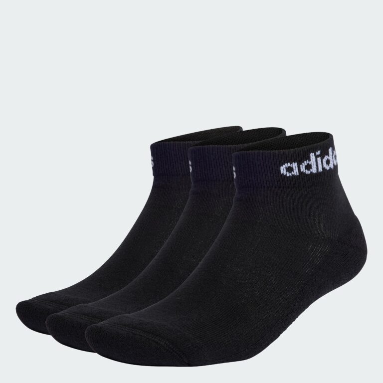 Adidas Linear Ankle Calzini Imbottiti Unisex 3 Paia