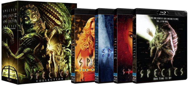Species 1-4 Collector's Deluxe Edition Cofanetto Blu-ray (2022)