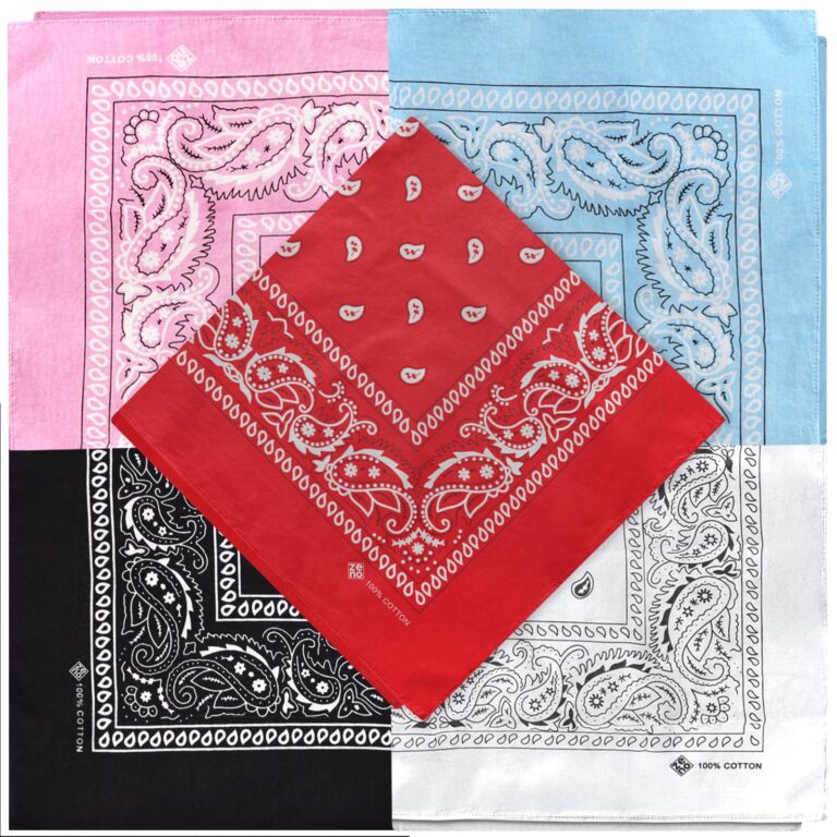 Zeno Bandana 100% Cotone Donna Senza Poliestere