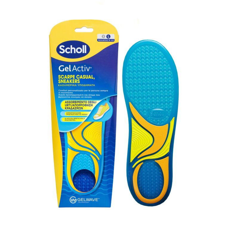 Dr. Scholl's GelActiv Solette in Memory Foam con Tecnologia GelWave per Sneakers
