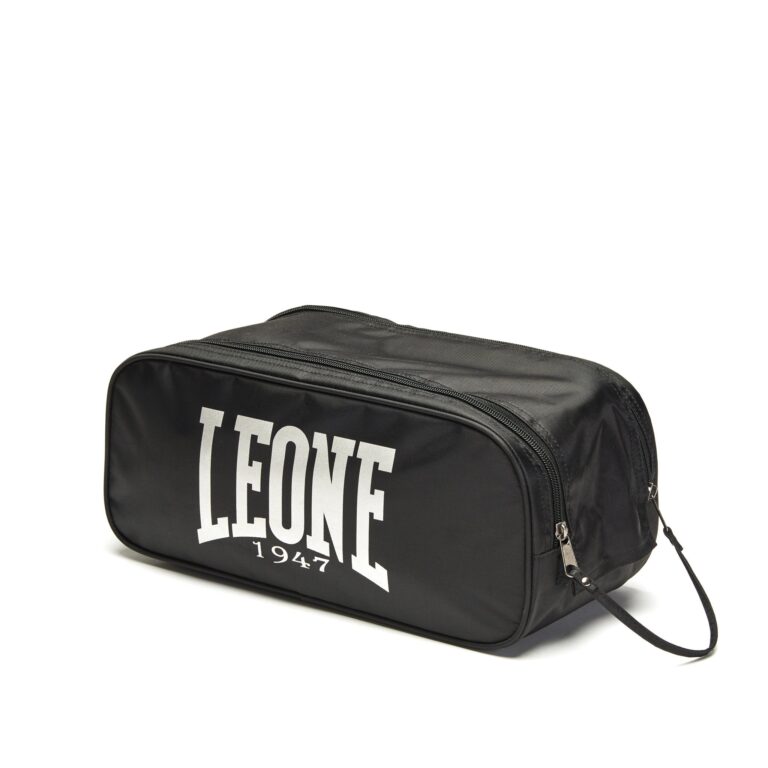 Leone 1947 Borsa porta guanti da boxe nera taglia unica