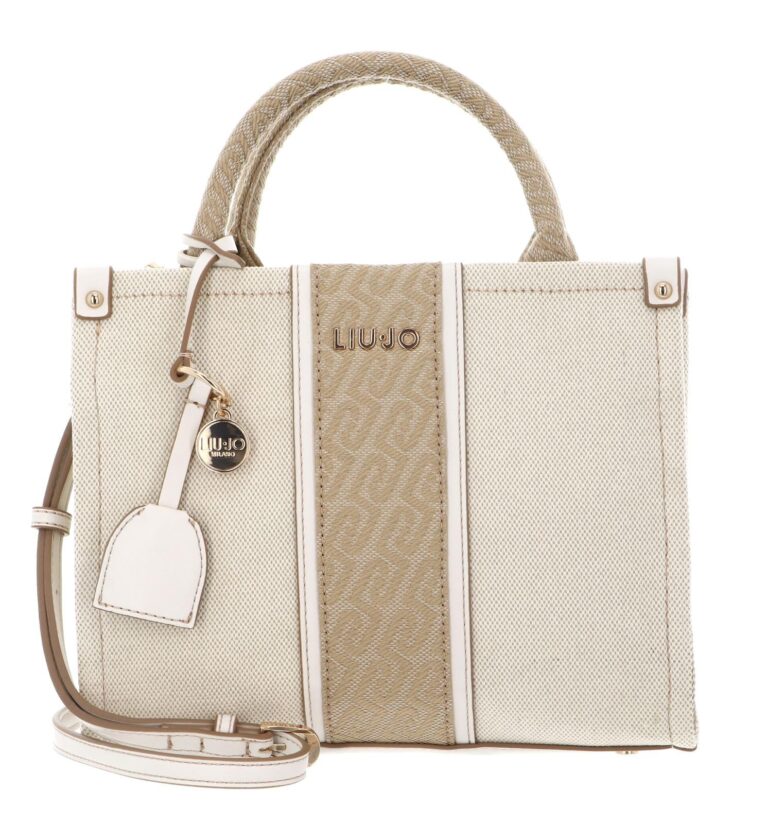Liu Jo borsetta borsa a tracolla Ridhi Tote Bag Neutro/Cream avorio