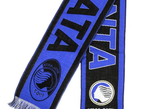 Atalanta Sciarpa Jacquard ufficiale tifosi nerazzurri