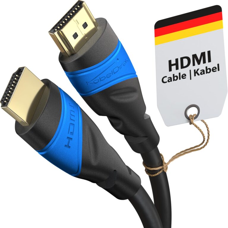 KabelDirekt Cavo HDMI 4K 5 m con Schermatura A.I.S.