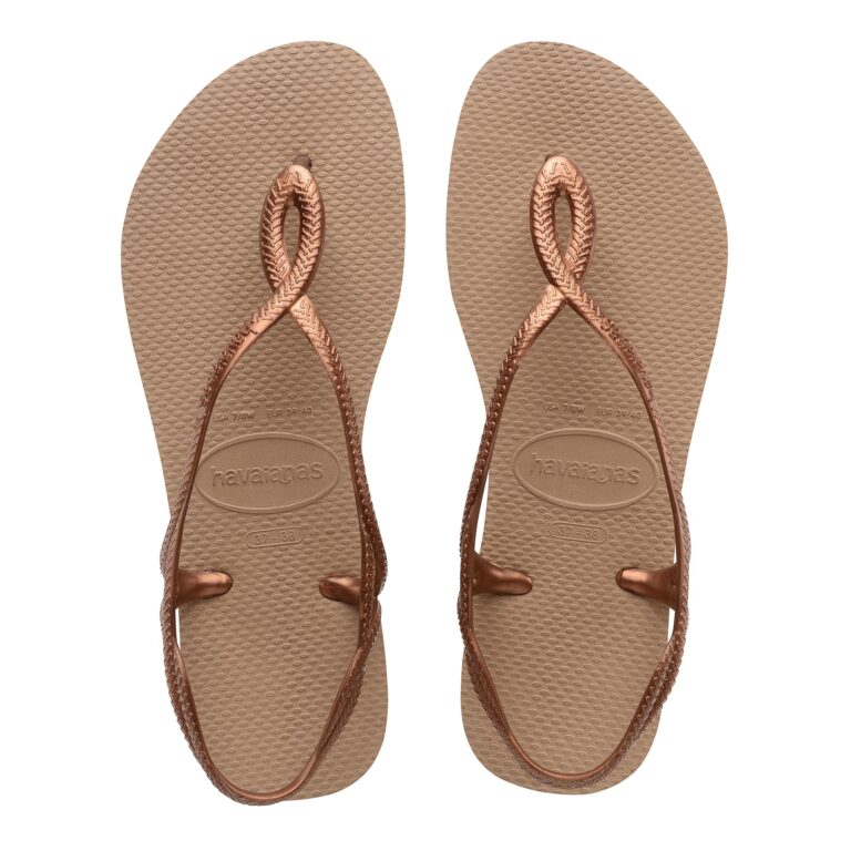 Havaianas Luna Sandali Donna con Cinturini Intrecciati e Chiusura alla Caviglia