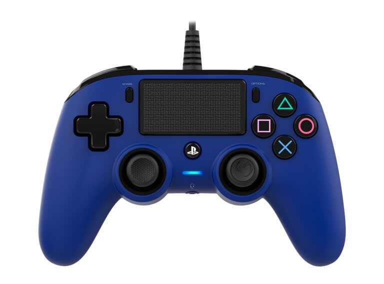 Nacon Compact Controller PS4 ufficiale Sony - Blu