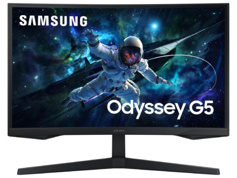 Samsung Odyssey G5 Monitor Curvo 27″ WQHD 165 Hz VA