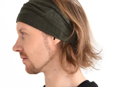 CHARM Fascia Capelli Sport in Lino Unisex – Stile Giapponese