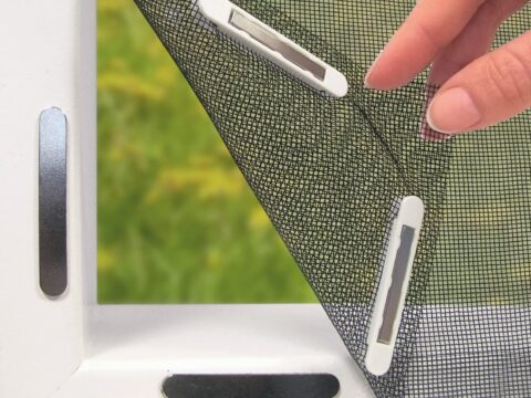 Hoberg Zanzariera Magnetica Tagliabile fino a 150×130 cm senza foratura