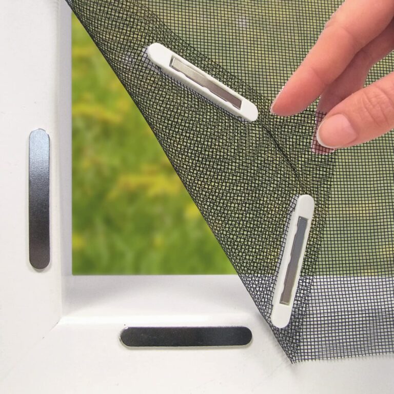 Hoberg Zanzariera Magnetica Tagliabile fino a 150x130 cm senza foratura