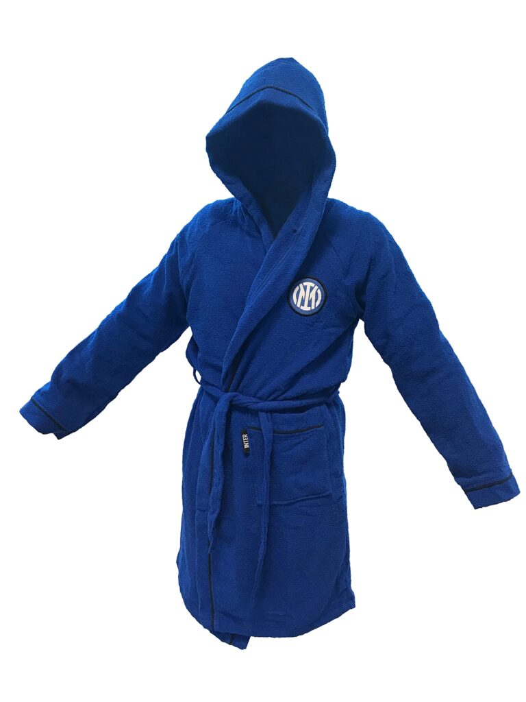 Inter Collezione Ufficiale, Accappatoio, Asciugamani, Poncho, Uomo Donna e Bambino varie colorazioni e materiali