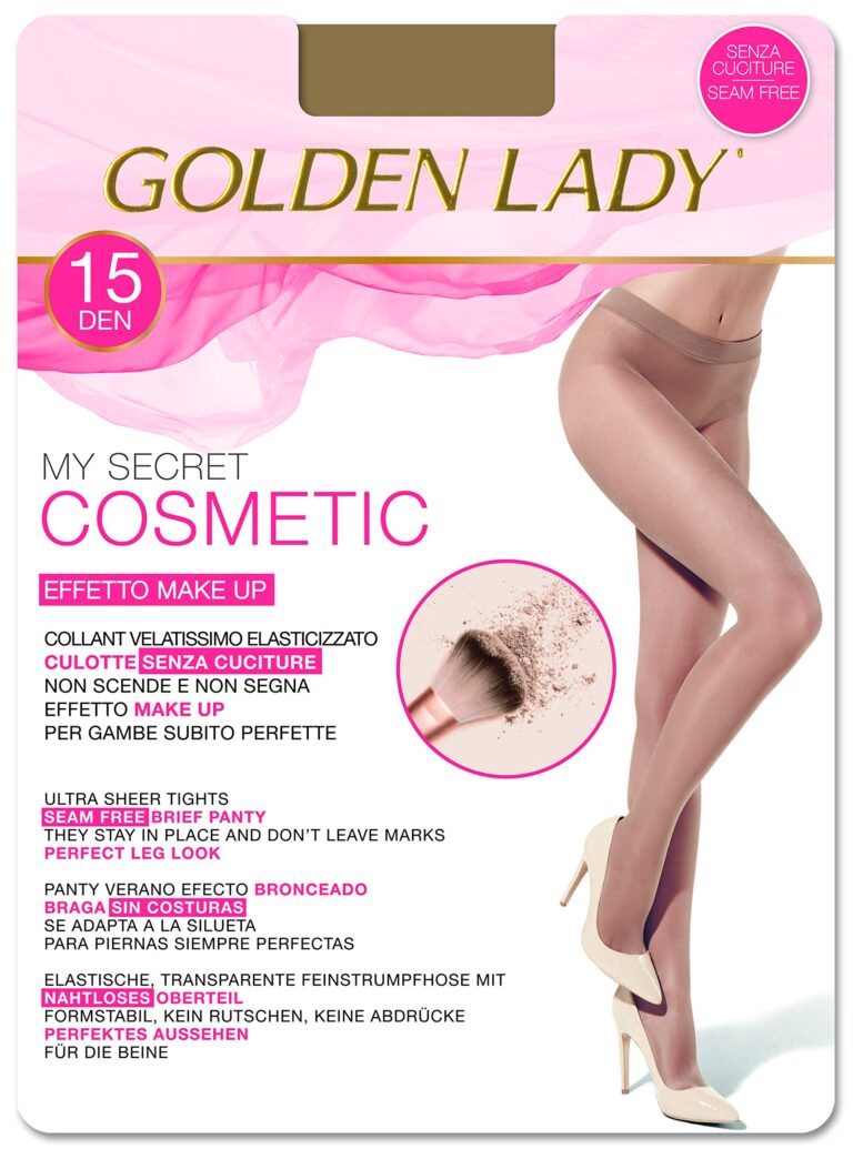 Golden Lady My Secret 15 Cosmetic - collant velato 15 denari donna