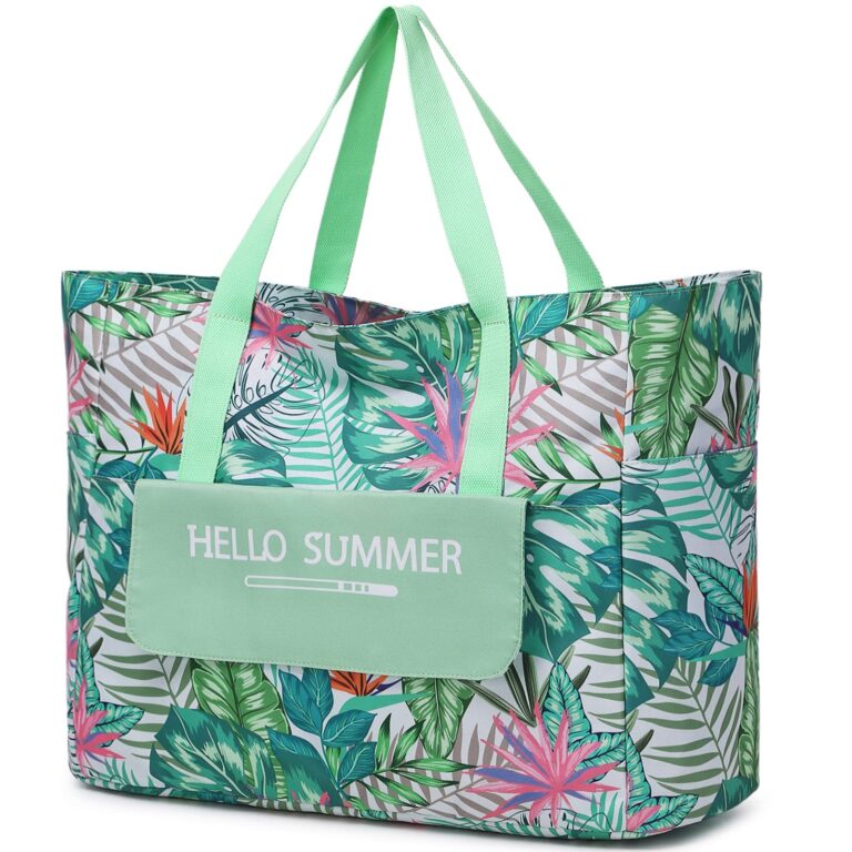 Myhozee Borsa Mare Grande XXL Impermeabile con Zip