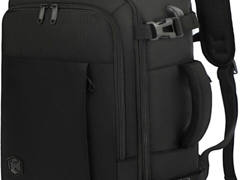 VANKEV Zaino da Viaggio 40x20x25 Bagaglio a Mano 20L per PC 14″