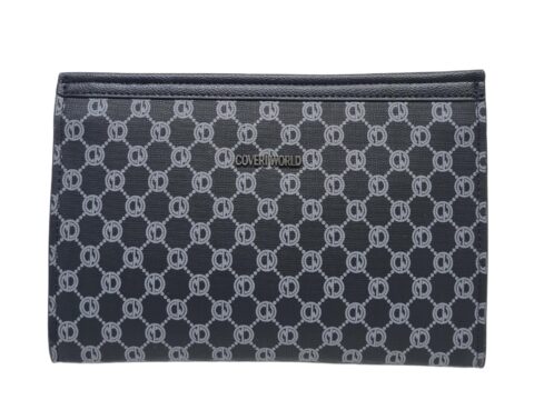 Coveri Borsa Uomo a Mano Grande con Monogramma 29×20 cm