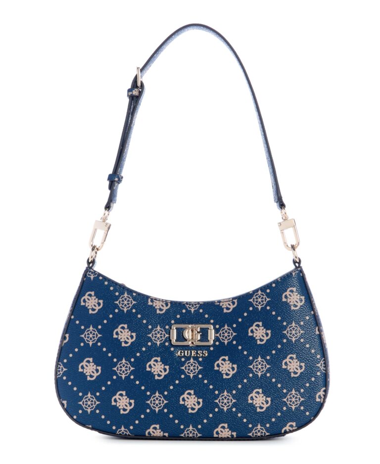 Borsa a tracolla con logo Emelie
