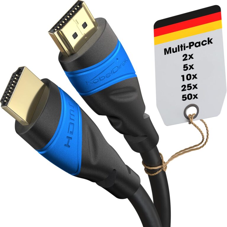 KabelDirekt Cavo HDMI 8K/4K - 3m, qualità tedesca