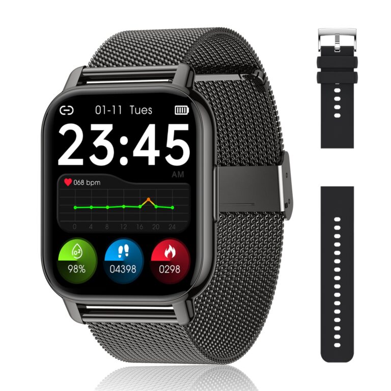 Popglory Smartwatch con Chiamate, WhatsApp e AI Assistant, 100+ Sport