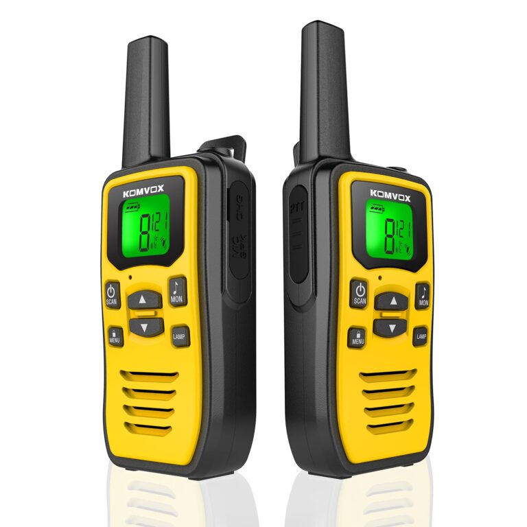 Walkie Talkie PMR Ricaricabili 16 Canali per Adulti, Kit Sopravvivenza