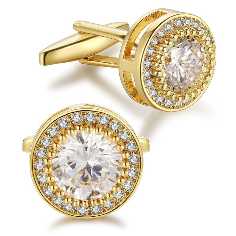 Gemelli Uomo in Zirconia per Matrimoni e Affari – Stile Elegante