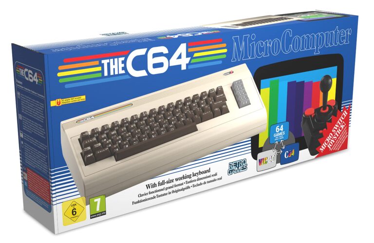 Retro Games The C64 Maxi (2022) - Commodore 64 a grandezza naturale