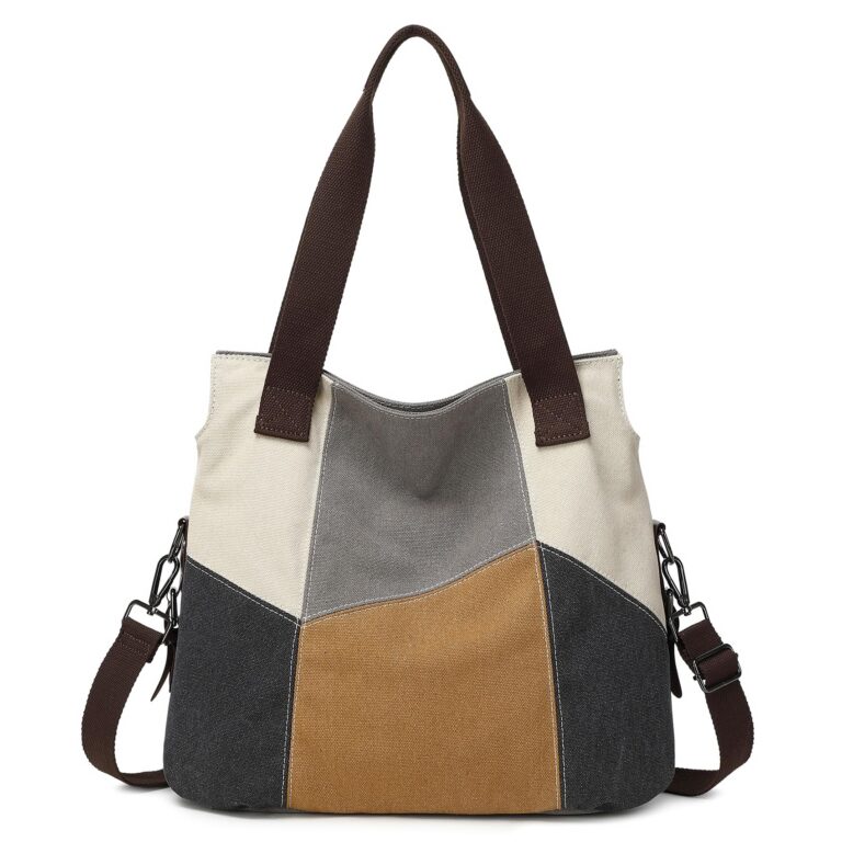 SIVENKE Borsa a Tracolla Donna in Tela Stile Retrò Casual