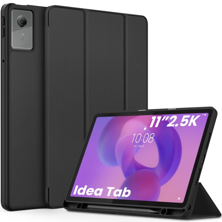 EasyAcc Custodia Cover Compatibile con Lenovo Idea Tab 11 Pollici Tablet 2025 con portapenne TB-336ZU TB-336FU, Ultra Sott...