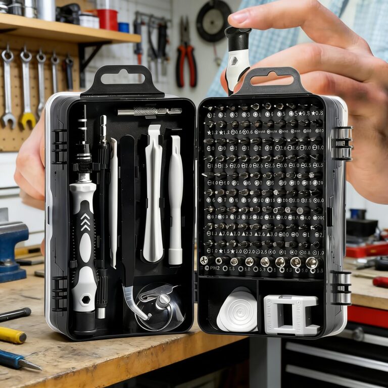 Set cacciaviti di precisione 115 in 1 per elettronica