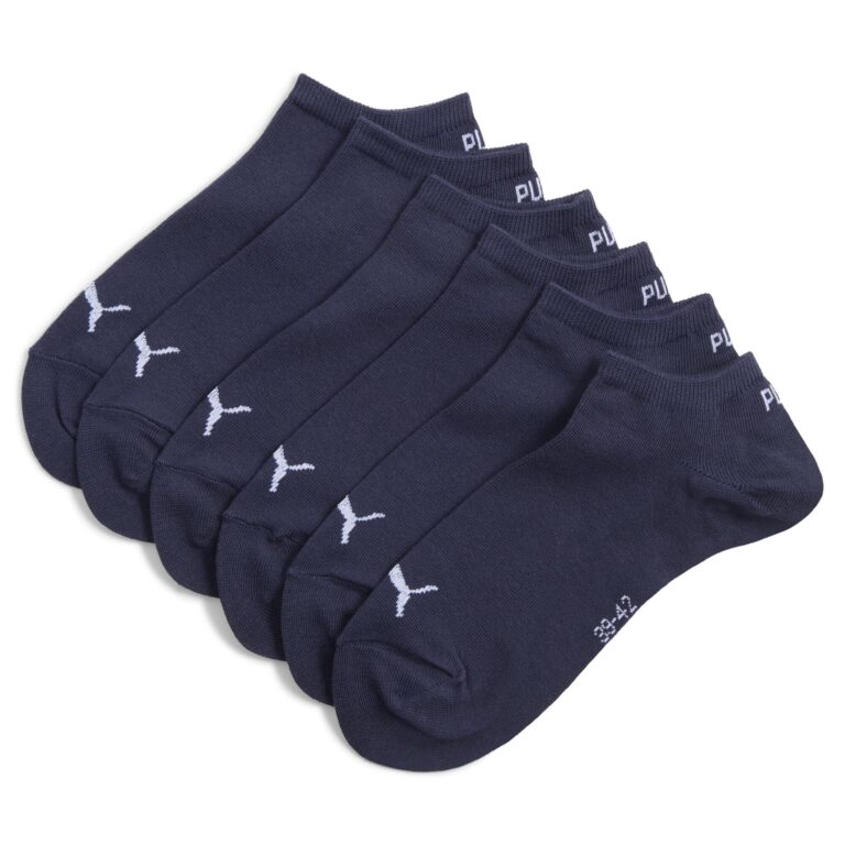 PUMA Calze Sneaker Unisex in cotone – Confezione da 3