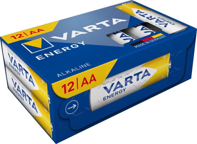 VARTA Energy AA pile alcaline 1,5V confezione da 12
