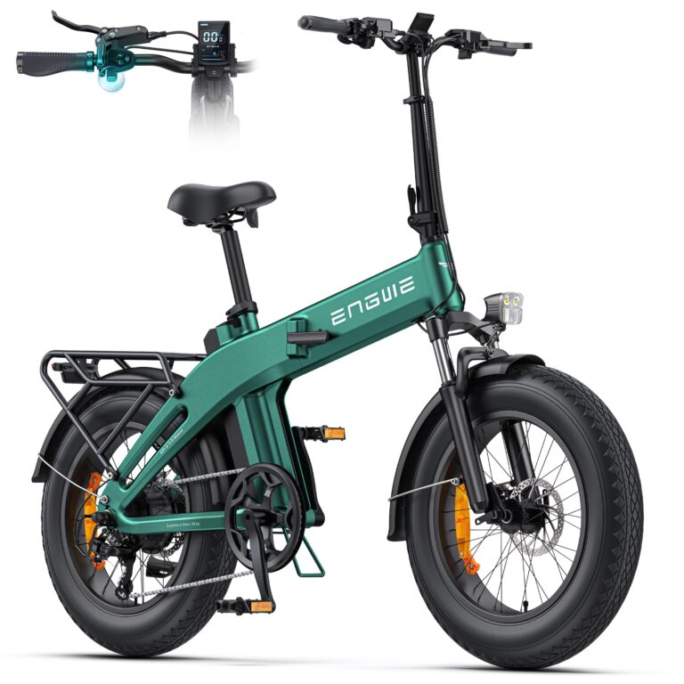 ENGWE Bicicletta Elettrica Pieghevole, Batteria Da 48 V 13,5Ah Con Autonomia Fino A 120km, Sensore Di Coppia Con Freni Idr...