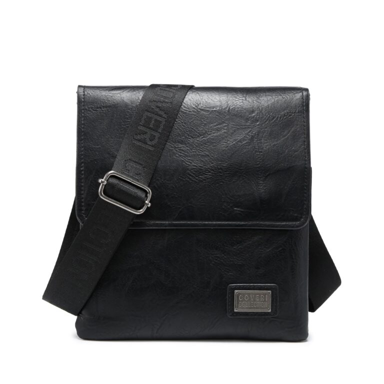 Coveri Collection Borsello Uomo in Pelle Sintetica con Doppio Scomparto