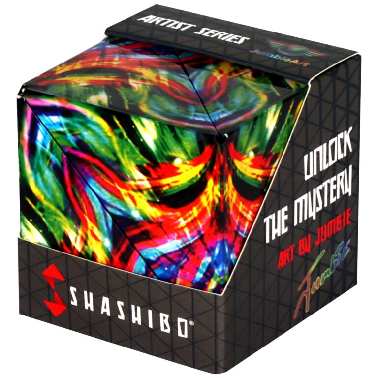 Shashibo Cubo Cambiaforma - Cubo Antistress, Pluripremiato e Brevettato, con 36 Magneti in Terre ...