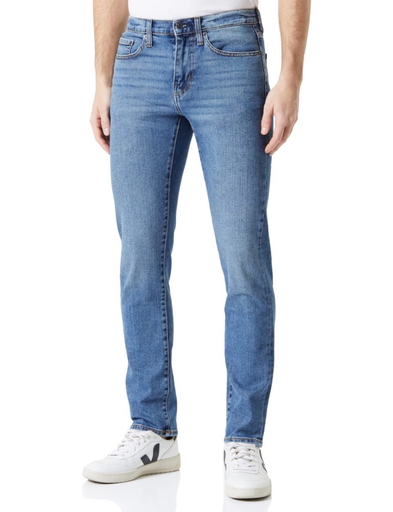 Amazon Essentials Jeans Uomo Elasticizzati Vestibilità Atletica