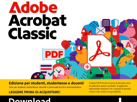 Adobe Acrobat Pro 2024 – Licenza 3 anni per studenti e docenti