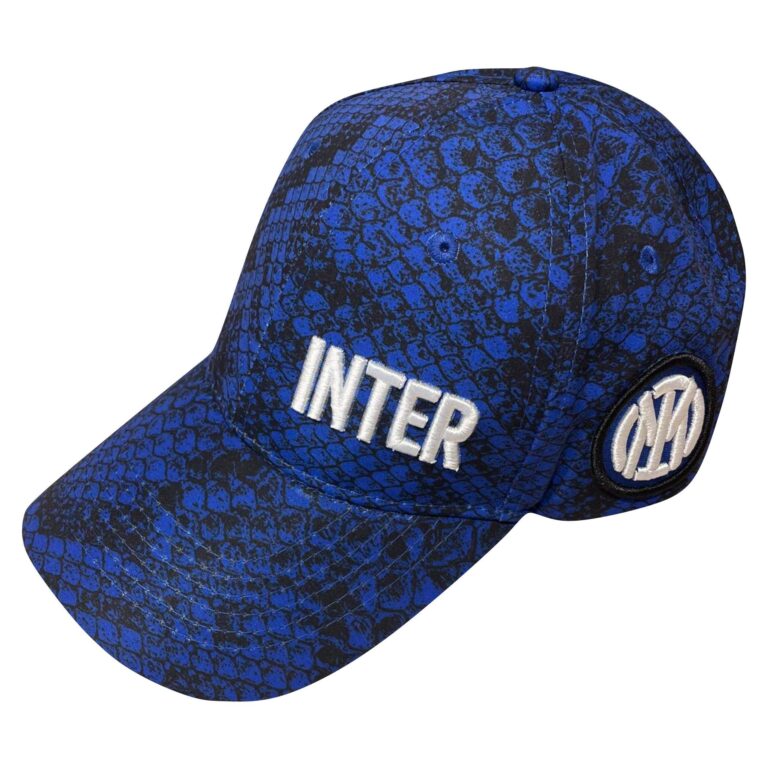 Inter Cappellino da Baseball, Collezione Rain, Design per Tifosi nerazzurri Accessorio Ufficiale e Resistente, Prodotto Uf...
