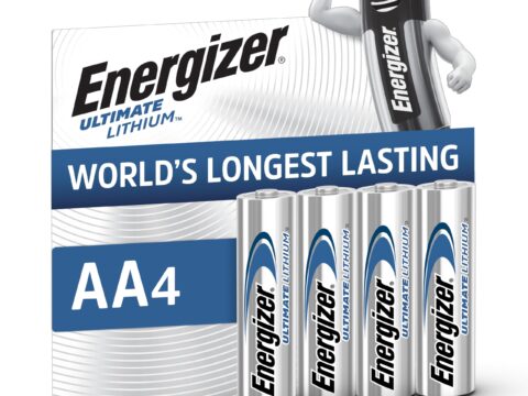 Energizer Ultimate Lithium AA 1,5V – Confezione da 4 pile al litio