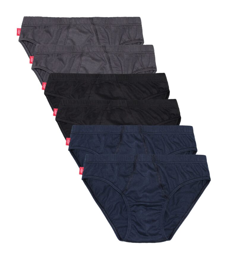 Liabel Slip Uomo in Cotone Mercerizzato, Pacco da 6 – Art. 940/959