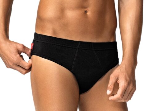 Liabel Slip Uomo 100% Cotone con Cuciture Rinforzate pacco da 4