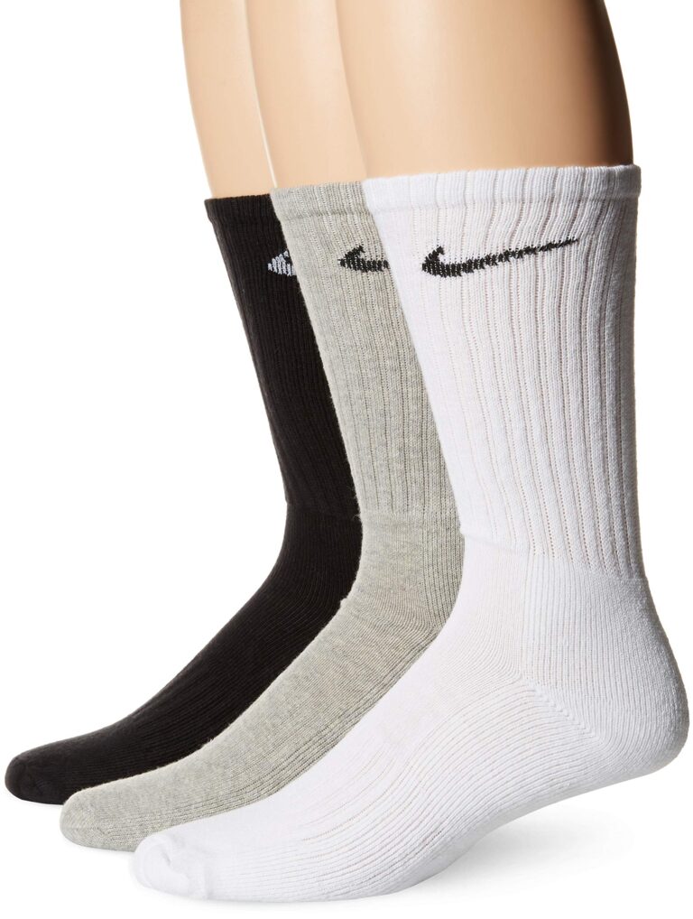 Nike 3-Pack Calze Value Cotton Crew Uomo – Confezione da 3 paia
