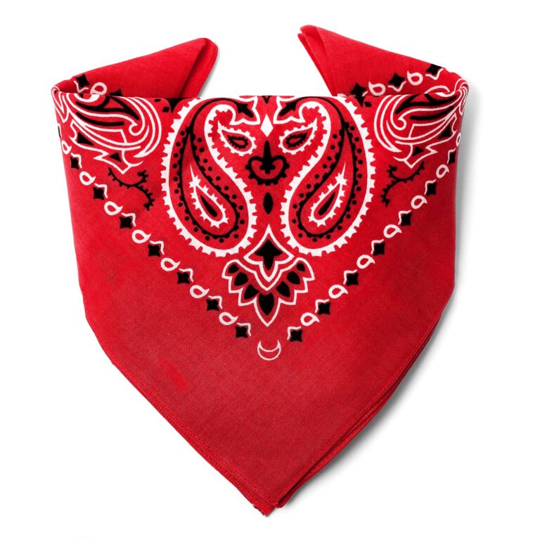 KARL LOVEN Bandana 100% cotone paisley unisex bambini e adulti