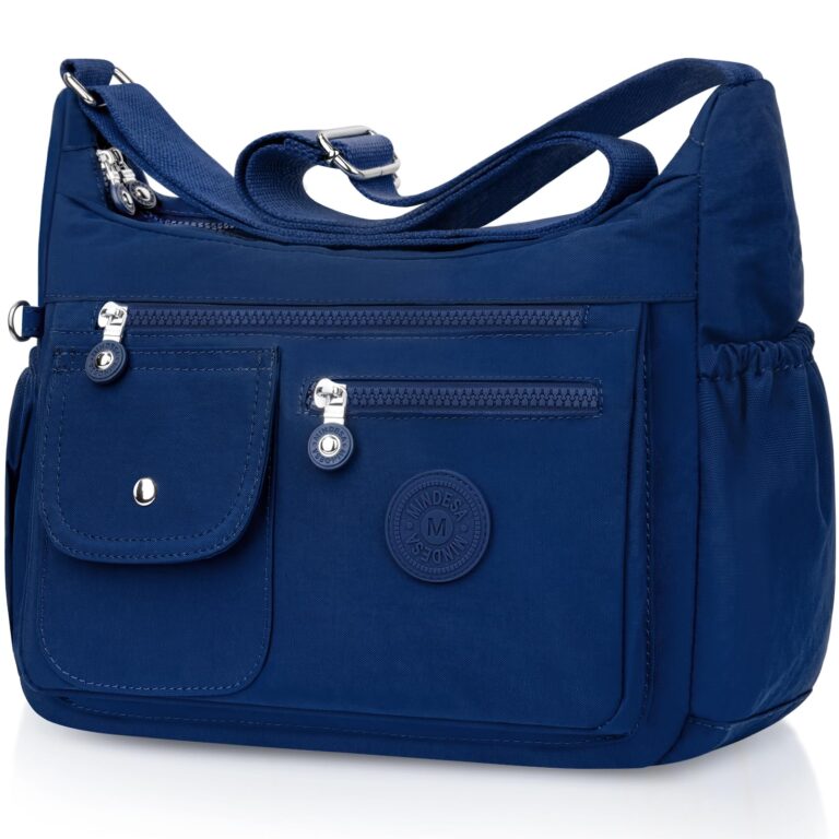 BTNEEU Borsa Tracolla Donna Nylon Borse Donna Tracolla Impermeabile Grande Borsa Multitasche Cros...