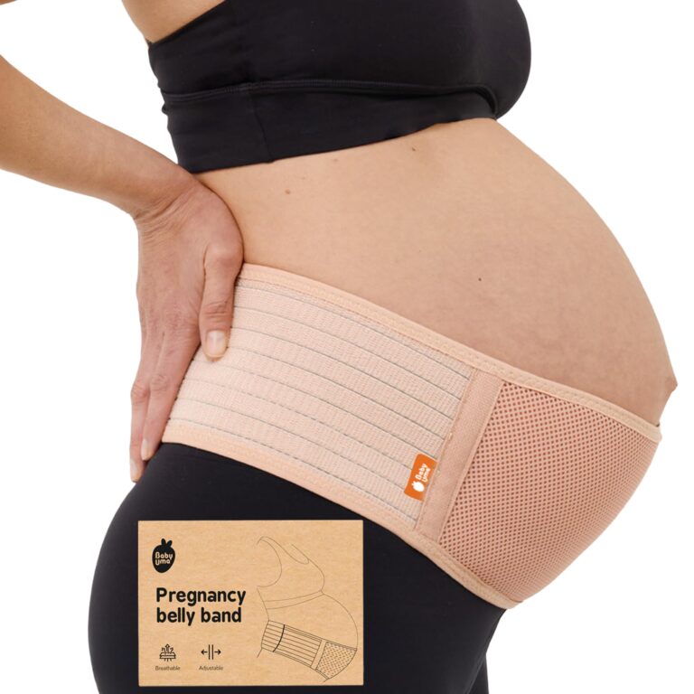 Baby Uma Pancera Gravidanza Traspirante con Velcro Regolabile