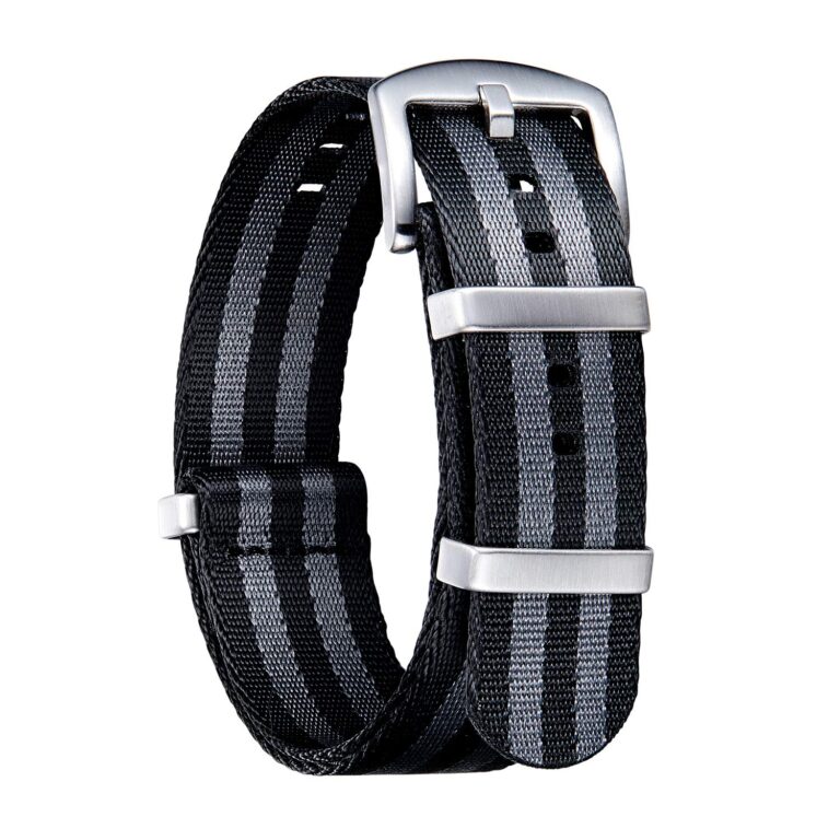 BINLUN Cinturino Nylon Balistico G10 con Fibbia Acciaio Inossidabile