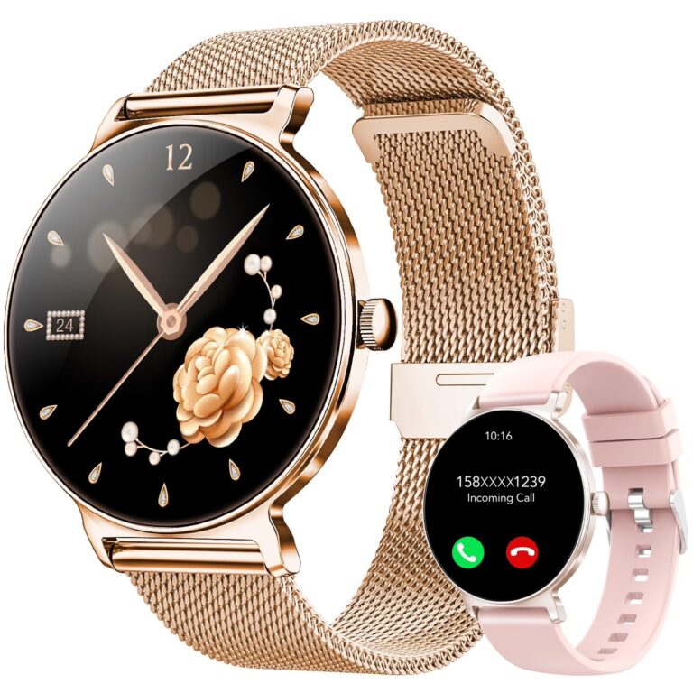 taopodo Smartwatch donna AMOLED 1,27" con chiamate