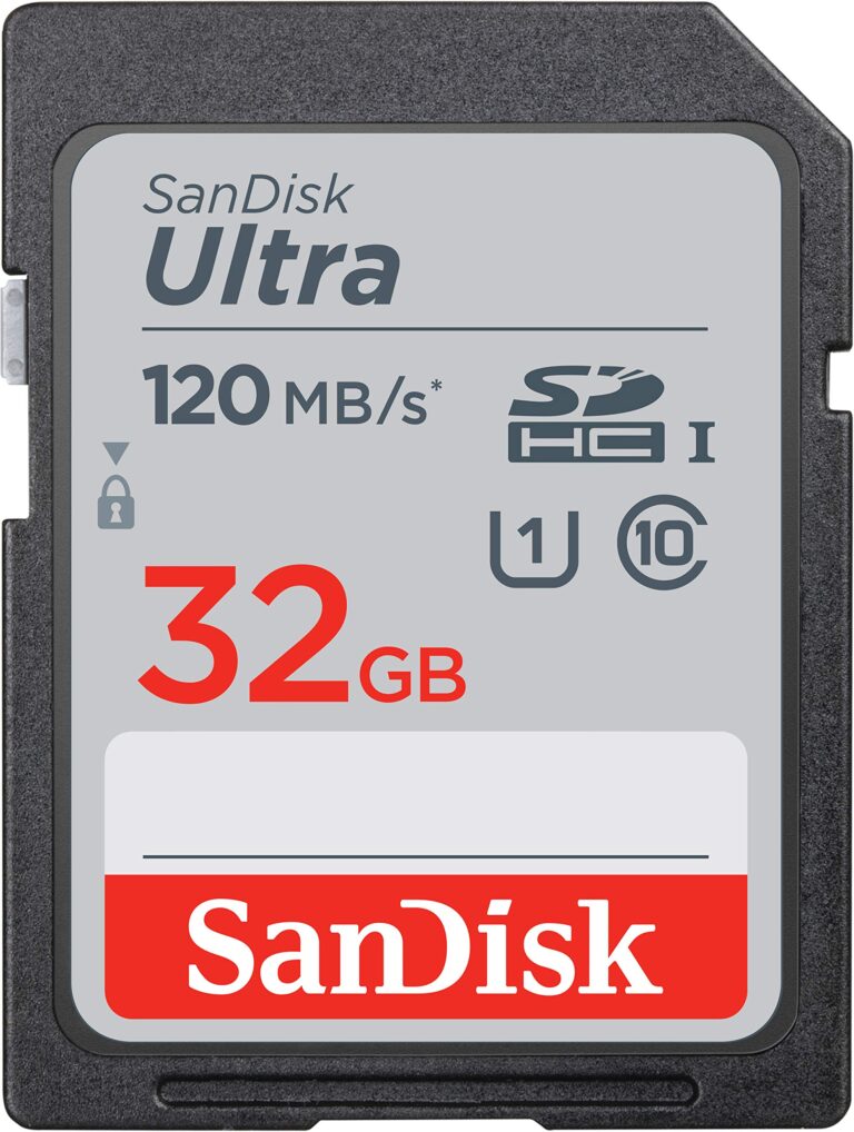 SanDisk Ultra SDHC 32GB – Classe 10, UHS-I, fino a 120 MB/s