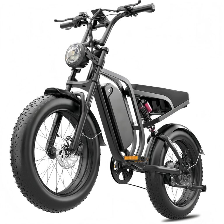 DEEPOWER Bicicletta Elettrica Per Adulti, 48V/52V 20Ah Batteria Rimovibile, Autonomia Lunga 60-110KM, Ebike Con Pneumatici...