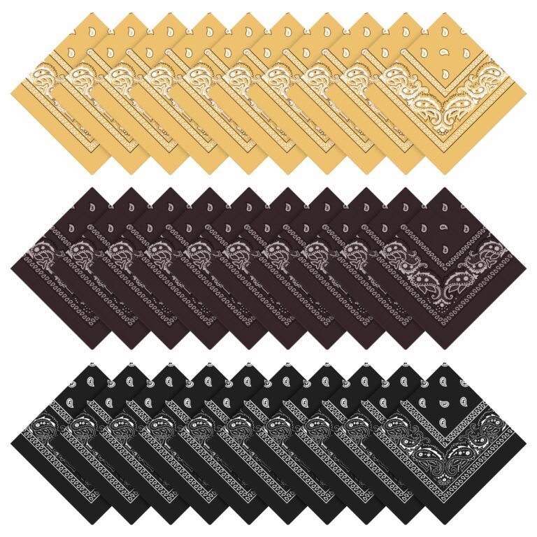 Yimomoyi Set 30 bandane paisley per feste e costumi Halloween